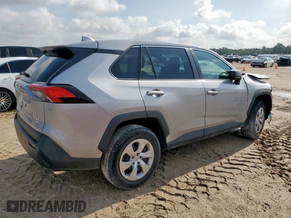 2023 Toyota RAV4 LE z VIN 2T3F1RFV4PW343172, wystawiony jako Copart lot #64432785 z przebiegiem 8 249 mil mil oraz Szkoda całkowita • Salvage title. Historia ofert i sprzedaży dostępna na DreamBid. Obrazek 3.