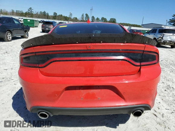 2019 Dodge Charger R/T with VIN 2C3CDXCT3KH608484, listed as a Copart auction lot 49143525 with 109,130 mi miles and Salvage Title. Bid and sale history available at carsss.com. Image 6.