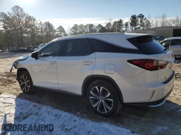 2018 Lexus RX with VIN JTJGZKCA7J2004019, listed as a Copart auction lot 89269035 with 123,825 mi miles and Salvage Title. Bid and sale history available at carsss.com. Image 2.