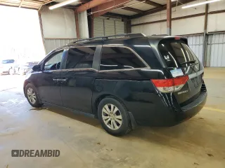 2014 Honda Odyssey EX-L with VIN 5FNRL5H66EB105932, listed as a Copart auction lot 49734905 with 222,723 mi miles and Salvage Title. Bid and sale history available at carsss.com. Image 2.