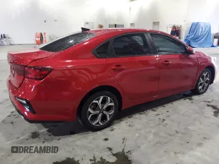 2021 Kia Forte LXS with VIN 3KPF24AD2ME357822, listed as a Copart auction lot 62790355 with 36,589 mi miles and Non repairable. Bid and sale history available at DreamBid. Image 3.