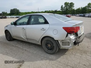 2012 Kia Forte EX with VIN KNAFU4A26C5596404, listed as a Copart auction lot 61070394 with 206,387 mi miles and Salvage Title. Bid and sale history available at carsss.com. Image 2.