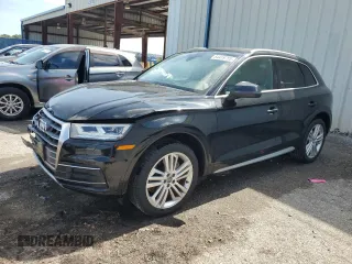 2018 Audi Q5 Premium Plus z VIN WA1BNAFY2J2206451, wystawiony jako Copart lot #64419755 z przebiegiem 103 910 mil mil oraz Szkoda całkowita • Salvage title. Historia ofert i sprzedaży dostępna na DreamBid. Obrazek 1.