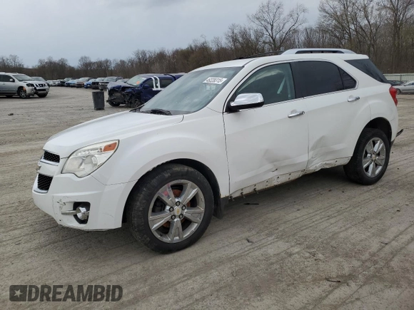 2011 Chevrolet Equinox LTZ with VIN 2CNFLGE58B6408086, listed as a Copart auction lot 49328315 with 192,798 mi miles and Salvage Title. Bid and sale history available at carsss.com. Image 1.