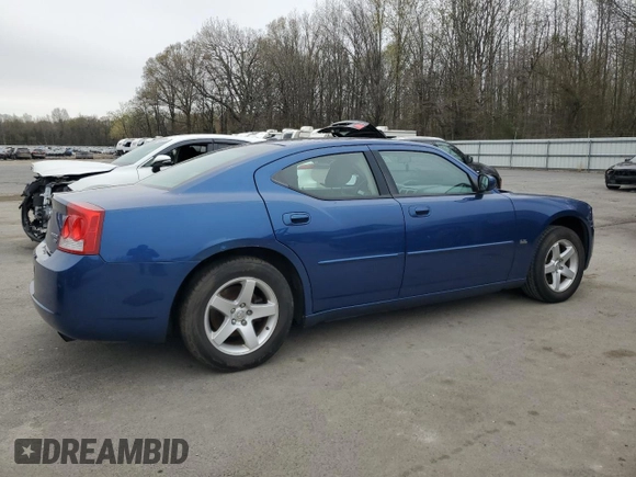 2010 Dodge Charger SXT with VIN 2B3CA3CV1AH128202, listed as a Copart auction lot 52318325 with 119,359 mi miles and Salvage Title. Bid and sale history available at carsss.com. Image 3.