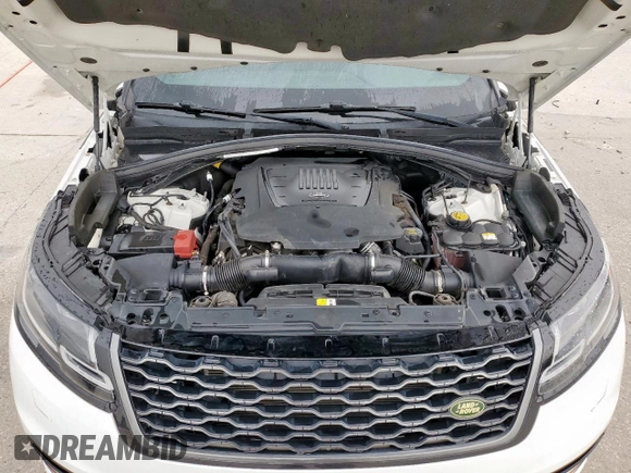 2018 Land Rover Range Rover Velar R-Dynamic SE with VIN SALYL2RV1JA755764, listed as a Copart auction lot 56980485 with 70,119 mi miles and Salvage title. Bid and sale history available at DreamBid. Image 12.
