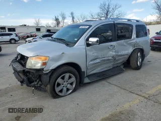 2012 Nissan Armada Platinum z VIN 5N1BA0NEXCN612476, wystawiony jako Copart lot #50616055 z przebiegiem 172 249 mil mil oraz Nie do naprawy • Non repairable. Historia ofert i sprzedaży dostępna na DreamBid. Obrazek 1.