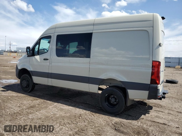 2024 Mercedes-Benz Sprinter with VIN W1W8NB6Y0RT164426, listed as a Copart auction lot 51678665 with 2,928 mi miles and Non Repairable. Bid and sale history available at DreamBid. Image 2.