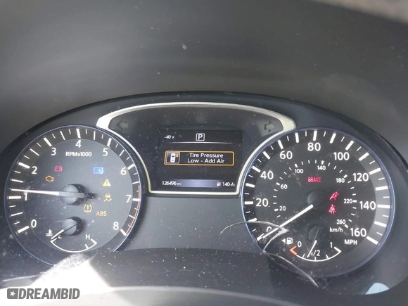 2016 Nissan Altima 2.5 SR with VIN 1N4AL3AP0GN374846, listed as a IAAI auction lot 41659546 with 126,496 mi miles. Bid and sale history available at carsss.com. Image 7.