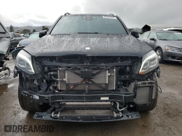 2017 Mercedes-Benz GLS with VIN 4JGDF7FE6HA747406, listed as a Copart auction lot 86595384 with 40,453 mi miles and Salvage Title. Bid and sale history available at carsss.com. Image 5.