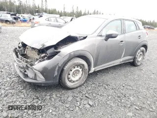 2018 Mazda CX-3 Touring with VIN JM1DKFC71J0300798, listed as a Copart auction lot 81781014 with 185,863 mi miles and Salvage Title. Bid and sale history available at carsss.com. Image 1.