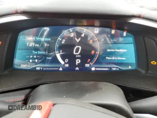 2023 Chevrolet Corvette 2LT with VIN 1G1YB2D44P5116636, listed as a Copart auction lot 86659504 with 2,027 mi miles and Salvage title. Bid and sale history available at DreamBid. Image 9.