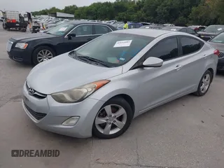 2013 Hyundai Elantra GLS with VIN 5NPDH4AE3DH284373, listed as a IAAI auction lot 42654883 with 256,367 mi miles and . Bid and sale history available at DreamBid. Image 2.