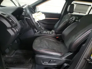 2018 Ford Explorer XLT with VIN 1FM5K8D8XJGA75162, listed as a Copart auction lot 58842785 with 118,892 mi miles and Salvage title. Bid and sale history available at DreamBid. Image 7.
