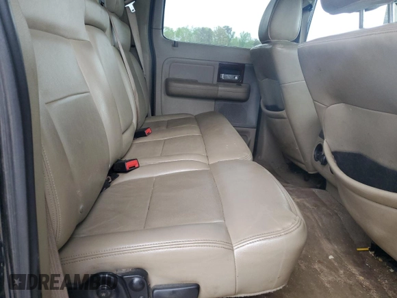 2008 Ford F-150 XLT with VIN 1FTPW12V38FB49393, listed as a Copart auction lot 52054265 with 301,847 mi miles and Salvage Title. Bid and sale history available at carsss.com. Image 10.