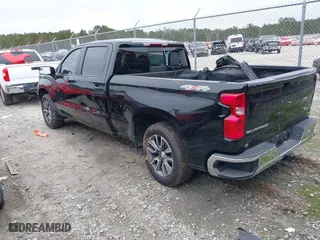 2024 Chevrolet Silverado 1500 LT with VIN 1GCUDDED1RZ287883, listed as a IAAI auction lot 41166328 with 14,276 mi miles. Bid and sale history available at carsss.com. Image 3.