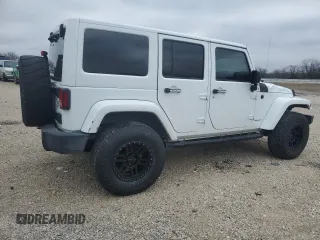 2015 Jeep Wrangler Unlimited Sahara with VIN 1C4BJWEG0FL649724, listed as a Copart auction lot 46242325 with 84,161 mi miles and Salvage Title. Bid and sale history available at carsss.com. Image 3.