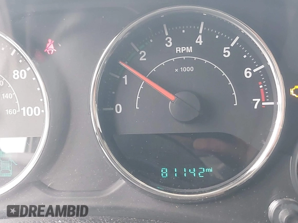 2017 Jeep Wrangler Unlimited Rubicon with VIN 1C4BJWFG4HL679150, listed as a IAAI auction lot 41720239 with 81,142 mi miles and . Bid and sale history available at DreamBid. Image 7.