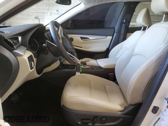 2020 Infiniti QX50 Luxe with VIN 3PCAJ5M3XLF112054, listed as a Copart auction lot 58483235 with 49,815 mi miles and Salvage title. Bid and sale history available at DreamBid. Image 7.
