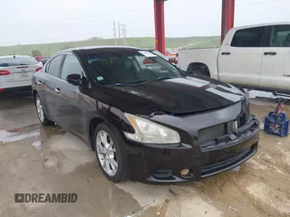 2014 Nissan Maxima S with VIN 1N4AA5AP9EC445939, listed as a IAAI auction lot 42490839 with 102,402 mi miles and . Bid and sale history available at DreamBid. Image 1.