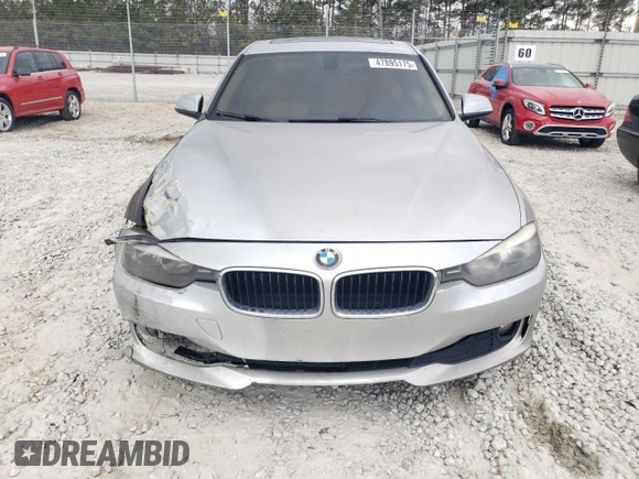 2014 BMW 3 Series 320i with VIN WBA3B1C57EK134727, listed as a Copart auction lot 47895175 with 214,394 mi miles and Clean Title. Bid and sale history available at carsss.com. Image 5.