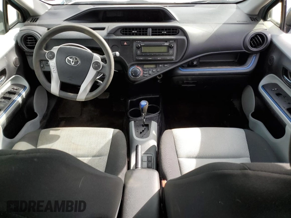 2013 Toyota Prius One with VIN JTDKDTB39D1049512, listed as a Copart auction lot 49312605 with Not Provided miles and Salvage Title. Bid and sale history available at DreamBid. Image 8.