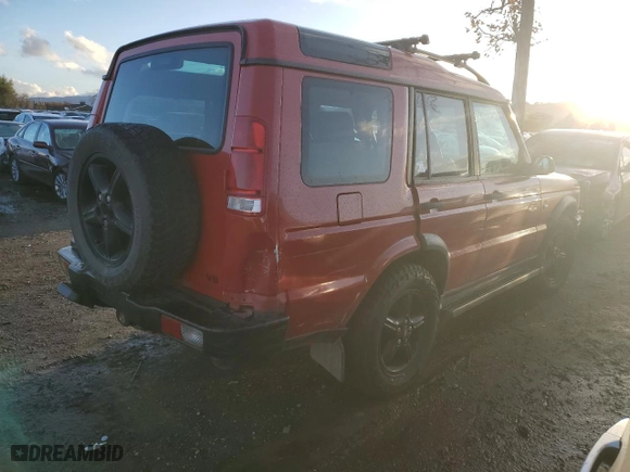 2000 Land Rover Discovery Series II w/Cloth with VIN SALTY1548YA251953, listed as a Copart auction lot 85580634 with 187,571 mi miles and Salvage Title. Bid and sale history available at carsss.com. Image 3.