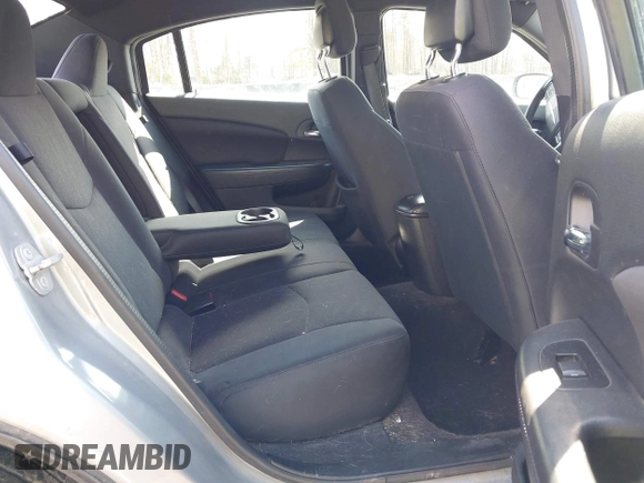 2014 Chrysler 200 LX with VIN 1C3CCBAB7EN212540, listed as a IAAI auction lot 42037247 with 207,670 mi miles. Bid and sale history available at carsss.com. Image 8.