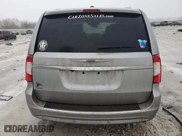 2014 Chrysler Town & Country Touring-L with VIN 2C4RC1CG7ER329627, listed as a Copart auction lot 43019185 with 204,542 mi miles and Clean Title. Bid and sale history available at carsss.com. Image 6.