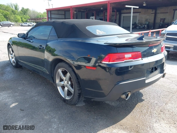 2014 Chevrolet Camaro LT with VIN 2G1FB3D31E9265526, listed as a IAAI auction lot 41940549 with 113,636 mi miles. Bid and sale history available at carsss.com. Image 3.