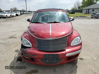2006 Chrysler PT Cruiser Touring with VIN 3C3EY55E25T297335, listed as a Copart auction lot 52758605 with 75,295 mi miles and Salvage Title. Bid and sale history available at DreamBid. Image 5.