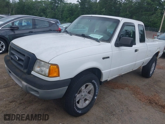 2004 Ford Ranger XL Fleet with VIN 1FTZR15E74TA18104, listed as a IAAI auction lot 42633328 with 188,001 mi miles and . Bid and sale history available at DreamBid. Image 2.