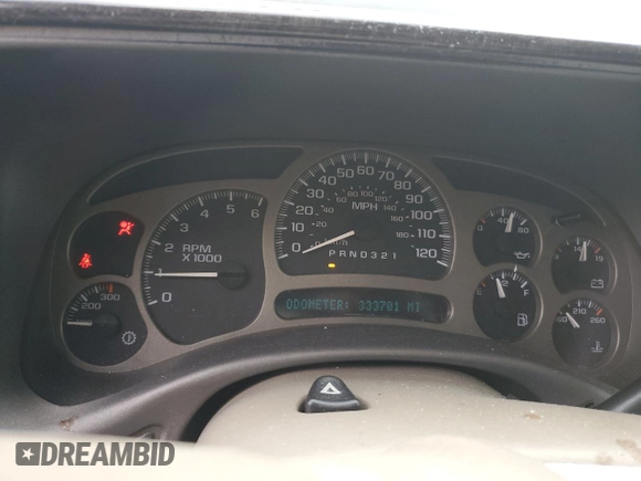 2006 GMC Yukon XL Denali with VIN 1GKFK66U96J120727, listed as a Copart auction lot 81932804 with 333,701 mi miles and Non Repairable. Bid and sale history available at carsss.com. Image 9.