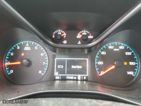2017 Chevrolet Colorado 2WD WT with VIN 1GCHSBEN3H1168508, listed as a Copart auction lot 82092534 with 175,493 mi miles and Salvage Title. Bid and sale history available at carsss.com. Image 9.