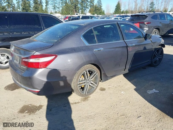2016 Honda Accord Sedan Sport with VIN 1HGCR2F54GA095668, listed as a IAAI auction lot 41369867 with 174,704 mi miles. Bid and sale history available at carsss.com. Image 4.