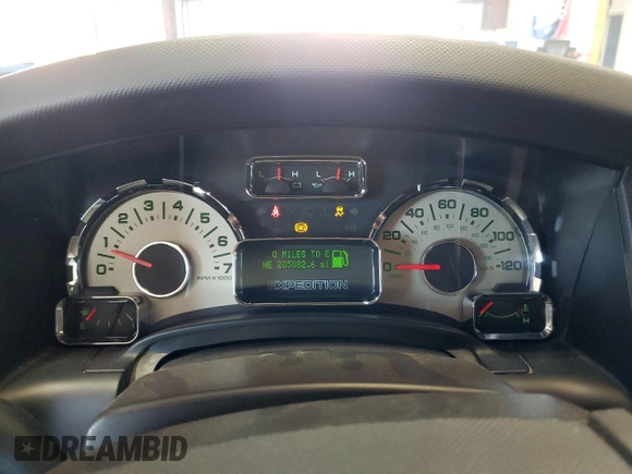 2010 Ford Expedition Limited with VIN 1FMJU2A53AEA38322, listed as a Copart auction lot 62833195 with 205,082 mi miles and Salvage title. Bid and sale history available at DreamBid. Image 9.