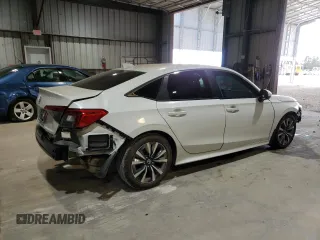 2024 Honda Civic Sedan EX with VIN 2HGFE1F73RH337701, listed as a Copart auction lot 72907524 with 3,180 mi miles and Salvage Title. Bid and sale history available at carsss.com. Image 3.