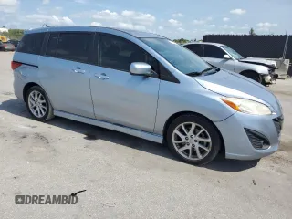 2012 Mazda 5 Touring with VIN JM1CW2CL0C0104148, listed as a Copart auction lot 61018845 with 147,222 mi miles and Salvage title. Bid and sale history available at DreamBid. Image 4.