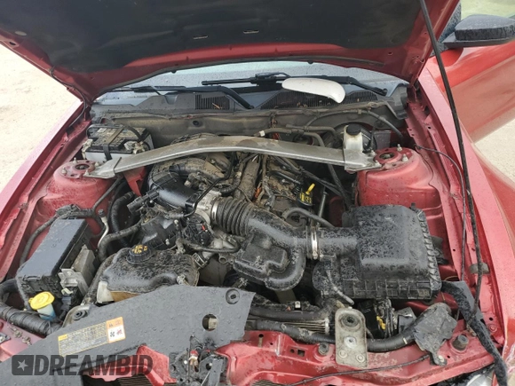 2011 Ford Mustang V6 with VIN 1ZVBP8EM8B5126401, listed as a Copart auction lot 82474674 with 170,384 mi miles and Salvage Title. Bid and sale history available at carsss.com. Image 12.