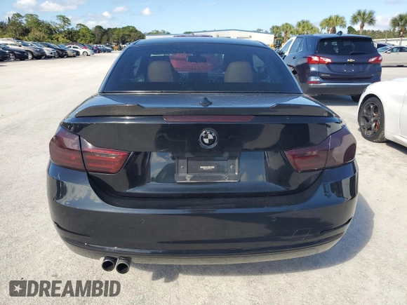 2014 BMW 4 Series 428i with VIN WBA3V5C5XEP747796, listed as a Copart auction lot 77242064 with 62,677 mi miles and Non repairable. Bid and sale history available at DreamBid. Image 6.