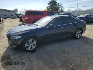 2013 BMW 5 Series 528i with VIN WBAXG5C50DDY37485, listed as a Copart auction lot 44635755 with 127,970 mi miles and Clean Title. Bid and sale history available at carsss.com. Image 1.