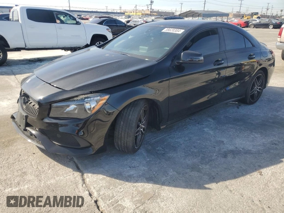 2019 Mercedes-Benz CLA 250 with VIN WDDSJ4EB5KN770620, listed as a Copart auction lot 38620304 with 59,137 mi miles and . Bid and sale history available at DreamBid. Image 1.
