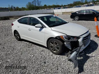 2017 Hyundai Elantra SE with VIN 5NPD84LF6HH017966, listed as a Copart auction lot 55131735 with 128,865 mi miles and Salvage Title. Bid and sale history available at DreamBid. Image 4.