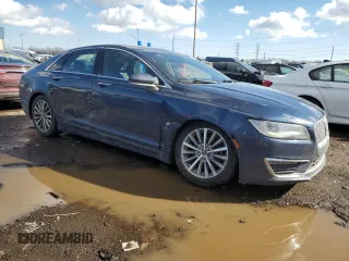 2017 Lincoln MKZ Hybrid Select with VIN 3LN6L5LUXHR624876, listed as a Copart auction lot 46124195 with 108,499 mi miles and Clean title. Bid and sale history available at DreamBid. Image 4.