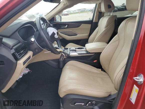 2022 Acura MDX w/Advance Package with VIN 5J8YE1H87NL041057, listed as a Copart auction lot 46273335 with 31,586 mi miles and Salvage Title. Bid and sale history available at carsss.com. Image 7.
