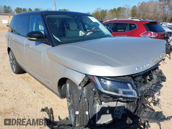2020 Land Rover Range Rover z VIN SALGS5SE4LA590564, wystawiony jako IAAI lot #41767048 z przebiegiem 53 531 mil mil oraz . Historia ofert i sprzedaży dostępna na DreamBid. Obrazek 1.