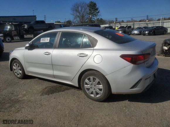 2023 Kia Rio S with VIN 3KPA24AD9PE554212, listed as a Copart auction lot 86905114 with NaN miles and Salvage Title. Bid and sale history available at carsss.com. Image 2.