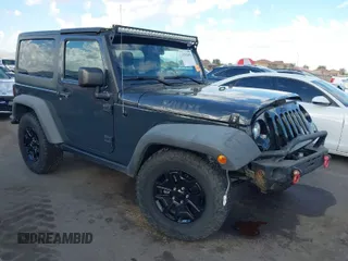 2018 Jeep Wrangler Sport with VIN 1C4AJWAG3JL889621, listed as a IAAI auction lot 42034854 with 61,505 mi miles and . Bid and sale history available at carsss.com. Image 1.