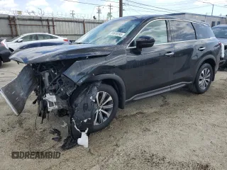 2025 Infiniti QX60 с VIN 5N1AL1ER4SC343576, выставлен на аукционе Copart как лот 57001655 с пробегом 36 миль миль и Списание • Salvage title. История ставок и продаж доступна на DreamBid. Изображение 1.