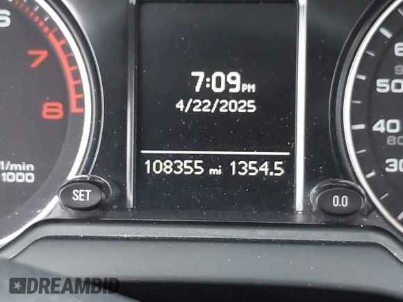 2014 Audi Q5 Premium Plus with VIN WA1LFAFP1EA004978, listed as a IAAI auction lot 42079044 with 108,355 mi miles. Bid and sale history available at carsss.com. Image 15.
